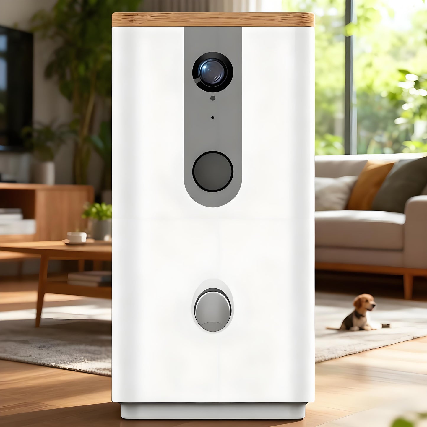 Smart Cam Treater Automatic Pet Feeder with Camera