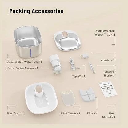 Wireless Freedom, Silent Care, Effortless Hydration for Your Pet!